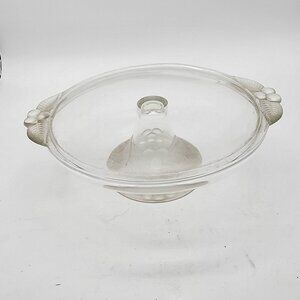 MIkasa Glass Cherry Cake Stand